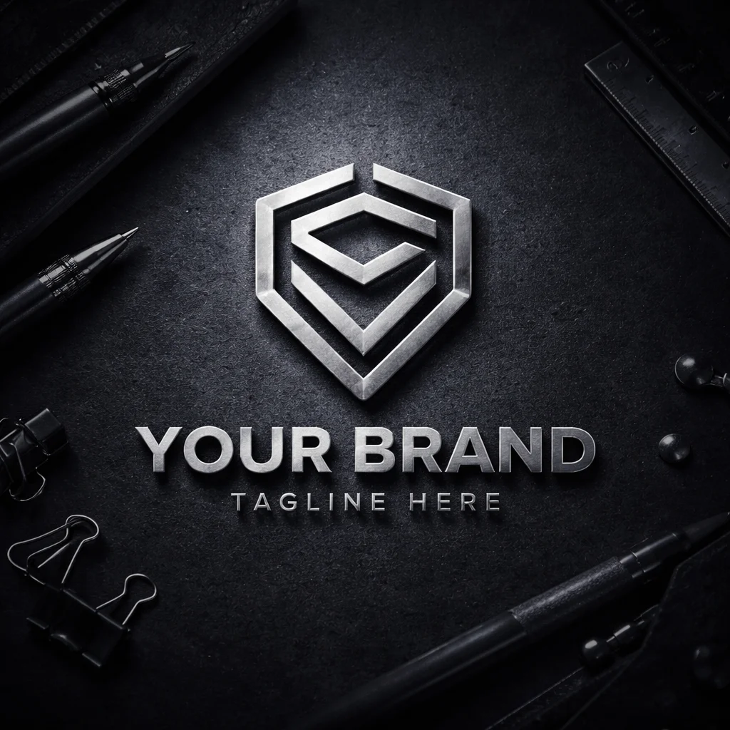 Professional custom logo design and brand identity